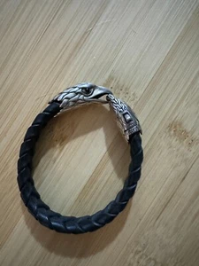 John Hardy Jewelry Eagle Leather Bracelet - Picture 1 of 4