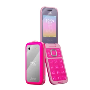 HMD Barbie | Flip | Unlocked | KaiOS | Compatible with All Carriers | Power Pink - Picture 1 of 9