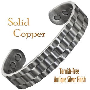 Mens Magnetic Bracelet Joint Muscular Natural Relief Pain Therapy Bangle (RXP) - Picture 1 of 4