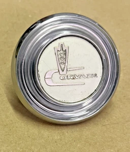 ORIGINAL GM 1962 Chevrolet Corvair Monza Steering Wheel Horn Button 765913 Cap 3 - Picture 1 of 6