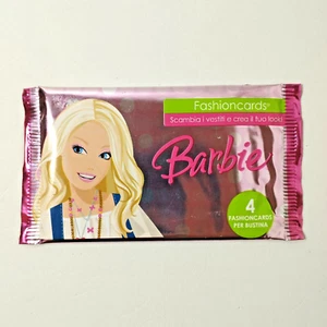 Barbie Fashion Cards Booster Pack Edibas Mattel 2008 New - Picture 1 of 8