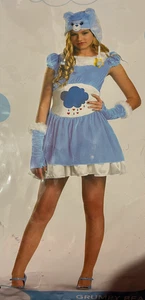 Care Bears GRUMPY BEAR Child Costume American Greetings 2012 Size XL 14-16 - Picture 1 of 8