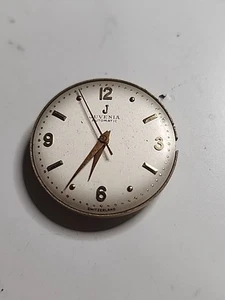 Vintage Juvenia Automatic Herren Armbanduhr Uhrwerk für Teile oder Reparatur  - Bild 1 von 9