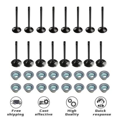 16Pcs For Chevrolet Equinox 2.4L 2012-2017 Intake + Exhaust Valves W/ Seals - Image 1 of 4