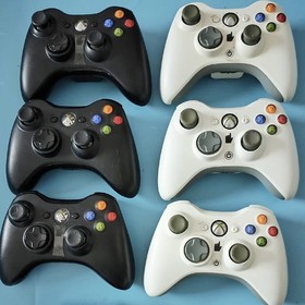 Original Microsoft Xbox 360 & PC Windows Wireless Controller 1403 OEM Excellent