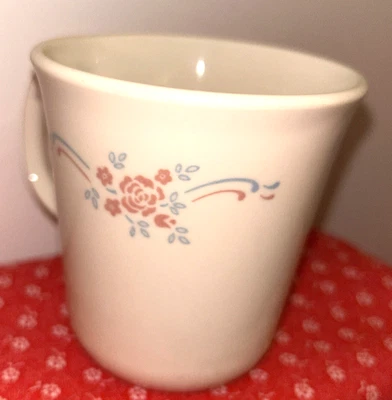 Taza de té de colección Corning Ware Corelle desayuno inglés EE. UU. blanco roto 10 oz taza de café Foto 1 de 4