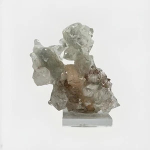 Apofillite Con Stilbite Stalattite 70g Dall'India - Foto 1 di 10