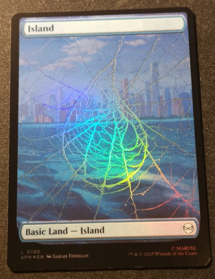 Island - Foil - Full Art - SPM - MTG - EN - NM - 0190 - Image 1 of 1