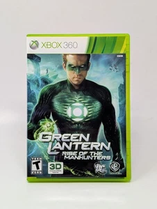 Green Lantern: Rise of the Manhunters (Microsoft Xbox 360, 2011) - CIB Complete - Picture 1 of 3