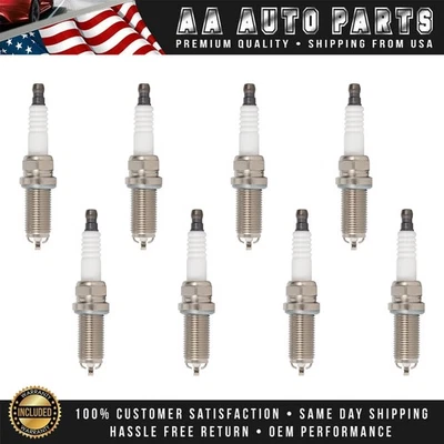 Set of 8 Iridium Spark Plugs for Lexus IS F IS250 IS300 IS350 3473 FK20HBR11 - Image 1 of 4