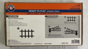 Tren de ferrocarril Lionel Ready Play Straight Track 7-11826 12 piezas  - Imagen 1 de 1