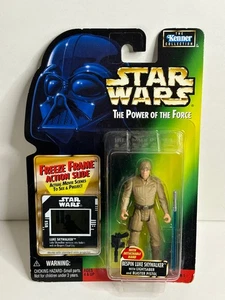 Star Wars Il Potere della Forza Bespin Luke Skywalker Freeze Frame Kenner 1997 quasi nuovo - Foto 1 di 4