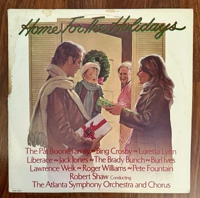 Home For The Holidays Vinyl LP, 1978 MCA Records. Bing Crosby Christmas. NM - Image 1 of 4