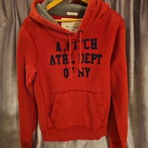 Abercrombie & Fitch Y2K Hoodie Herren XL Rot Pullover Distressed Athletic Dept. - Bild 1 von 6