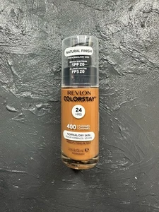 Revlon ColorStay NATURAL FINISH Foundation - 400 Caramel- NEW AS PICTURED. SPF20 - Picture 1 of 1