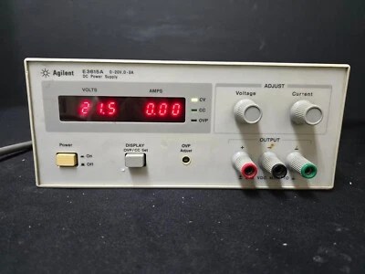 Agilent E3615A :  0-20V, 0-3A DC Power Supply, 230V (2153) - Image 1 of 4