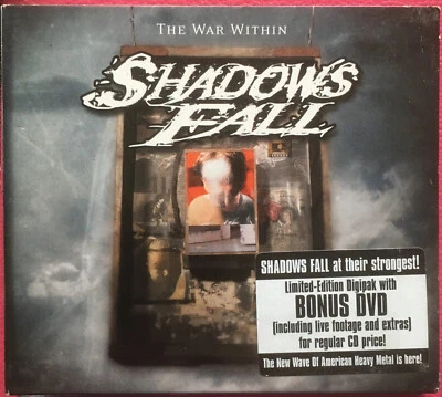SHADOWS FALL The War Within CD Album +Bonus DVD Digipak LTD EDITION LIKE NEW - Image 1 of 4