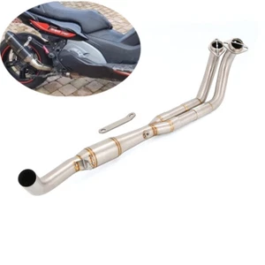For BMW C600 Sport C650GT 2012-2015 Exhaust System Motorcycle Header Link Pipe - Picture 1 of 8