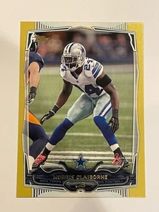 2014 Topps Cowboys Morris Claiborne Gold /2014 #76 - Picture 1 of 2