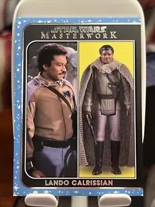 2021 Topps Star Wars Masterwork Out of the Box Lando Calrissian OTB-13 - Picture 1 of 2
