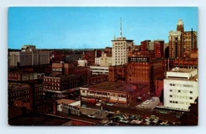 Postcard IA Des Moines Skyline From Fort Des Moines Hotel Vtg Photo D11 - Picture 1 of 2