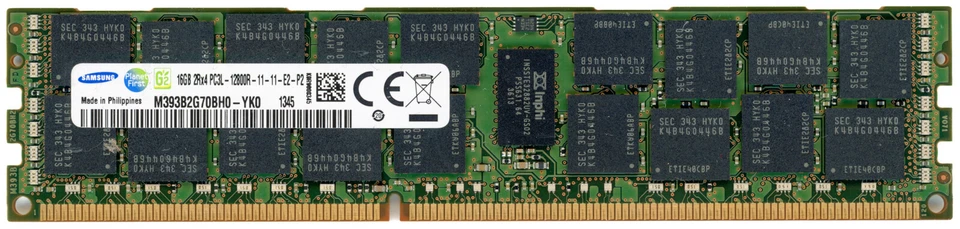 Server RAM Module Sun 7018701 M393B2G70BH0-YK0 DDR3 16GB 1600MHz Reg ECC - Image 1 of 2