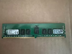 KINGSTON 8GB 1RX4 PC4-2133P-RC1-11 ECC REG SERVER MEMORY KVR21R15S4/8 V5-1(33) - Picture 1 of 4