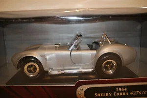 Yat Ming 1964 Shelby Cobra 427 S/C , Silver, 1/18 Scale Boxed - Picture 1 of 8