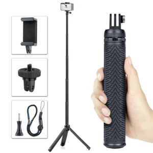 Waterproof Tripod Stand Selfie Stick for GoPro Hero 13 12 Insta360 DJI Camera - Picture 1 of 8