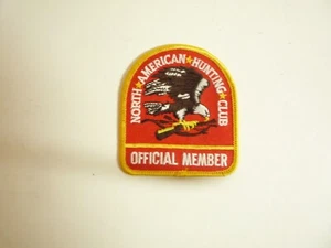 NORTH AMERICAN HUNTING CLUB Offical Member Patch~Sew-On~Embroidered - Picture 1 of 2