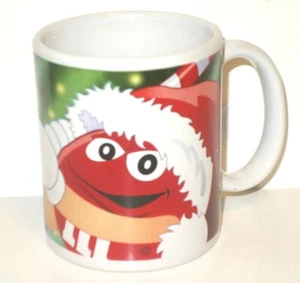Taza de café de bastón de caramelo de Navidad roja de cerámica de M&M's ~ Galería de tazas de té - Imagen 1 de 7