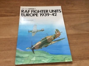 1977 RAF FIGHTER UNITS EUROPE 1939-42 BOOK- FREEPOST UK- BRYAN PHILPOTT - Picture 1 of 10