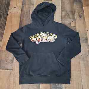 Vans Off The Wall Youth Hoodie Pullover Logo Size Small School Wear