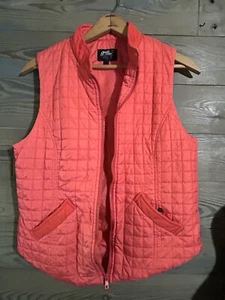 Goode Rider Gr. Medium M schwarz Nylon Stepp Puffer Weste Jacke Reitsport rosa - Bild 1 von 6