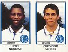 283 NOUBISSIE CHRISTOPHE SCHREIER # SUISSE FC.LOCARNO STICKER PANINI FOOTBALL 99