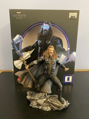Marvel 1:10 Art Scale Avengers Endgame Statue Battle Diorama - Thor Iron Studios Cover