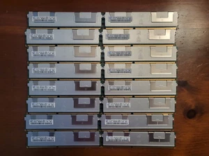 Samsung | 64GB (16x4GB) 2Rx4 DDR3 PC3-8500R | ECC Server Ram | M393B5170DZ1-CF8 - Picture 1 of 2
