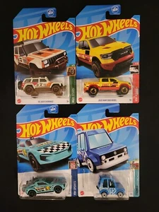 (4) Mattel Hot wheels 2023 treasure hunts G, J, P...1(Int)card...unOpened - Picture 1 of 7