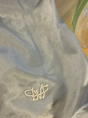 diane von furstenberg Vtg Blue Lace Nylon  Half Slip Sz Small - Image 1 of 4