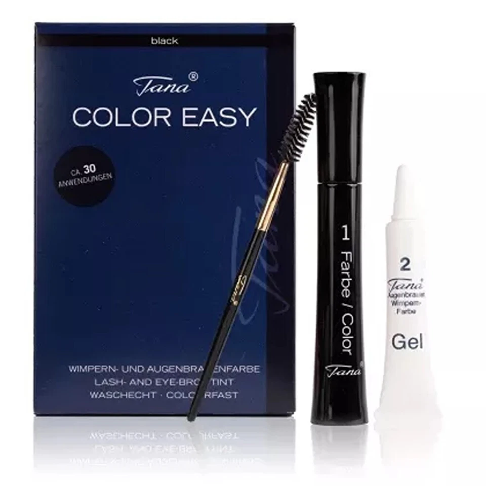 Tana Color easy negro set color cejas color pestañas (7,1 ml) Foto 1 de 1