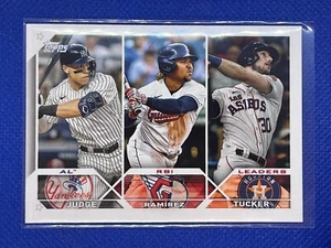 2023 Topps Series 1 American/National League Leaders *You Pick Card* - Picture 1 of 18