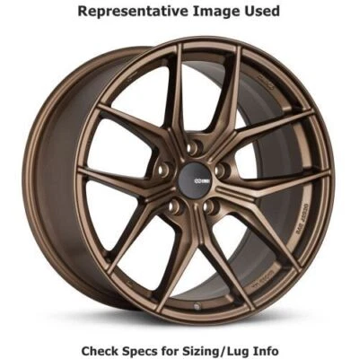 Enkei 529-295-6540ZP TSR-X 20x9.5" Wheel, 5x114.3 Bolt Pattern, Gloss Bronze NEW - Image 1 of 3