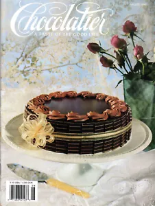 CHOCOLATIER Magazine August 1990 Le Marigny Boston Desserts Buccallati Family - Foto 1 di 4