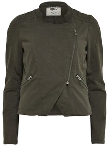 10/18 NEU ONLY Damen Übergangs- Biker Jacke onlVENTA L/S BIKER SWT Gr. M khaki - Bild 1 von 1