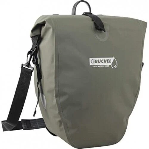 Büchel 25,4L Gepäckträgertasche - Waldgrün