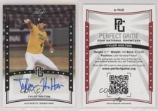 2014 Leaf Perfect Game Showcase Auto Black Tyler Holton #A-TH2 Auto