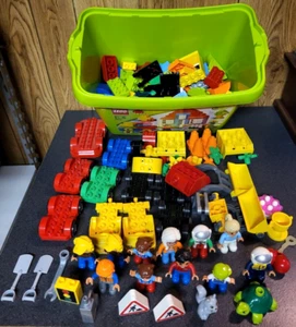 Lego Duplo Classic Block 179pc Set w/Figures, Cars, Flowers, Animals & More - Picture 1 of 9