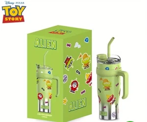 Disney Officially Licensed 40.5OZ Alien Character Large Tumbler with Handle - Picture 1 of 6