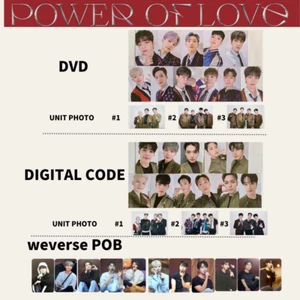 SEVENTEEN Power of Love DVD 2021 Concert Weverse DIGITAL CODE OFFICIAL PHOTOCARD - Bild 1 von 46