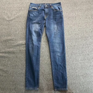 7 For All Mankind Jeans Boys Size 16 28x31 Blue Paxtyn Skinny Stretch Denim - Picture 1 of 10